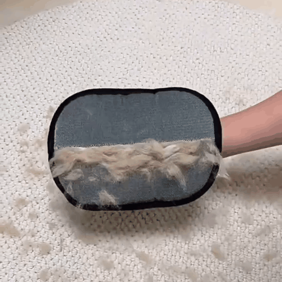 Pet hair cleaning gloves